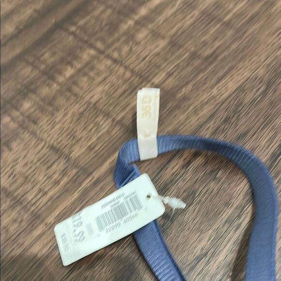 NWT GAP Satin Underwire Bra blue/gray, 36D - Picture 3 of 8